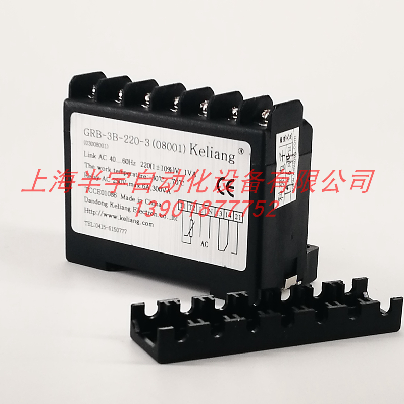 keliang 科亮PTC温控模块GRB-2B/C-220-3 GRB-3B-220-3电机保护器 - 图0