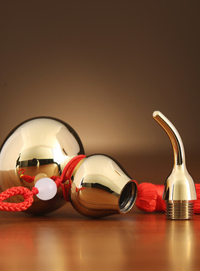 黄铜葫芦挂件家居装饰品挂饰创意开口葫芦小饰品礼品摆件