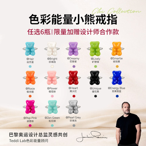 【达人】Teddilab by Unichi小熊软糖维生素 增抵抗力女复合维b族 - 图0
