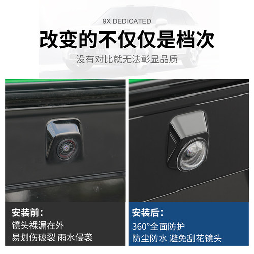 适用于极氪9X摄像头保护盖360影像镜头防护罩车内改装饰配件用品 - 图3