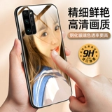 Huawei, honor, чехол для телефона, индивидуальная стеклянная фотография, силиконовый комплект, «сделай сам», делается под заказ, 5G