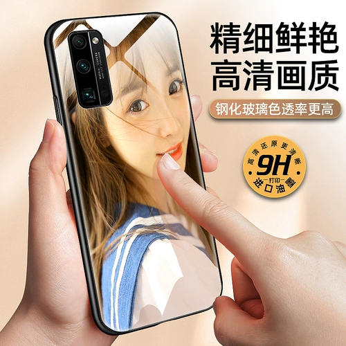 Huawei, honor, чехол для телефона, индивидуальная стеклянная фотография, силиконовый комплект, «сделай сам», делается под заказ, 5G