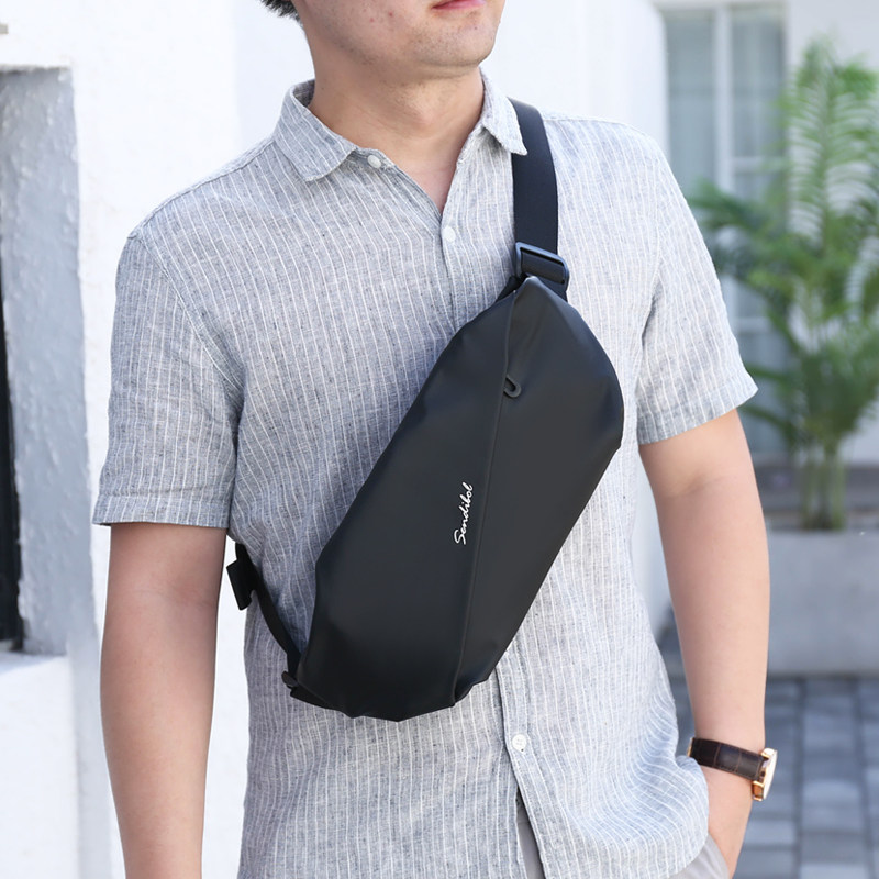 2020新款运动胸包ins超火斜挎包 龙帛男士包袋