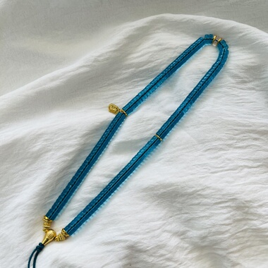 尼泊尔琉璃古法6mm琉璃念珠108颗项链手链珠串手工配饰男女礼物