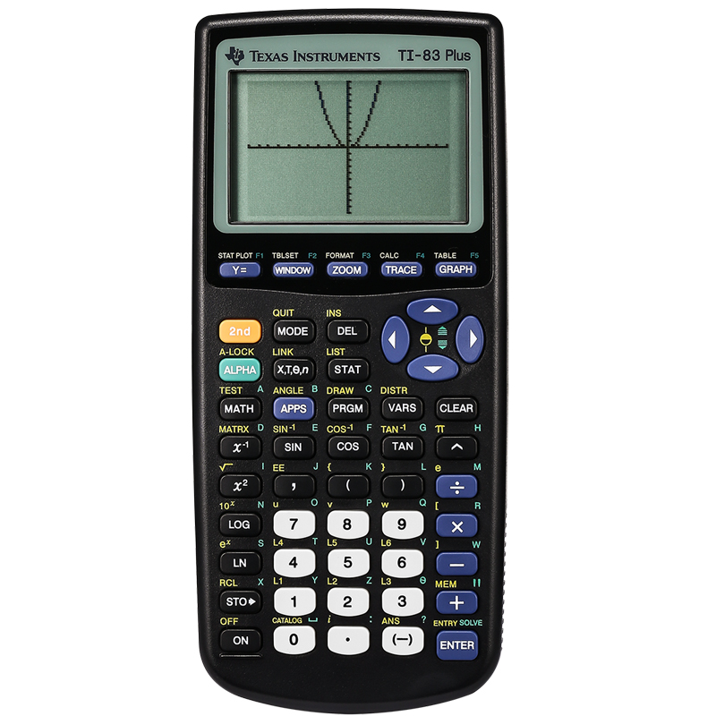 德州仪器TI-83 plus图形计算器ti83计算机出国留学SAT AP国际考试 - 图3
