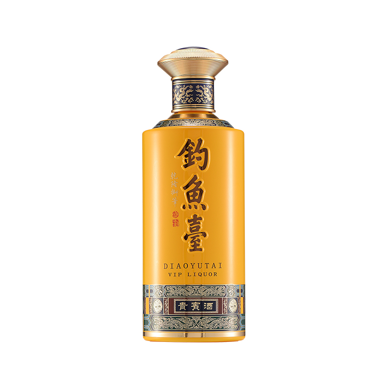 钓鱼台贵宾酒（第三代）53度500mL*1瓶单瓶酱香型白酒-图0