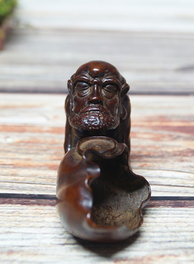 苏工仿古精铜达摩香炉清仓特价