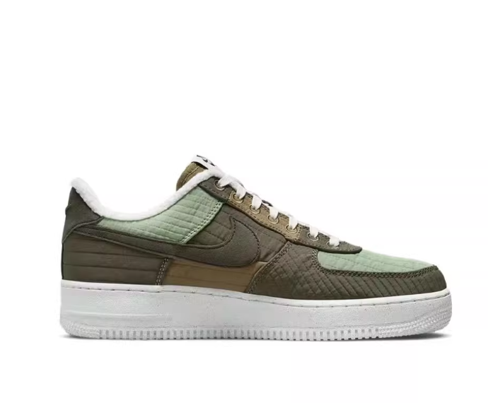 耐克Nike Air Force 1空军一号AF1环保底休闲板鞋 DC8744-300-301 - 图3