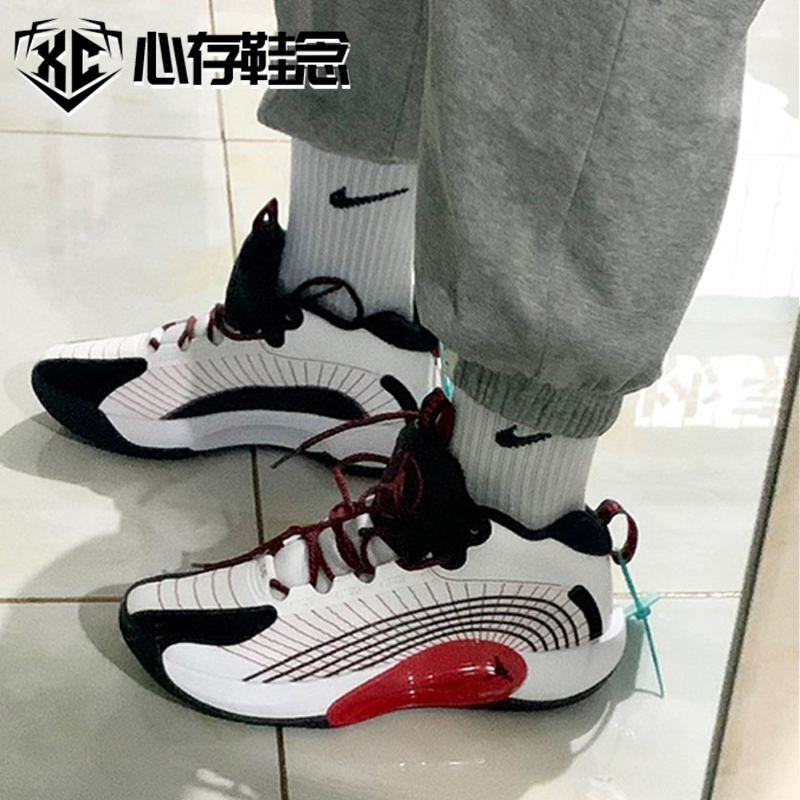 Jordan Jumpman 2021 AJ35简版篮球鞋男款专业后卫实战CQ4229-101-图2