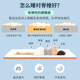 Mattress folding coconut palm hard cushion palm waist support student dormitory single 1.5 meter tatami mat floor covering brown mat