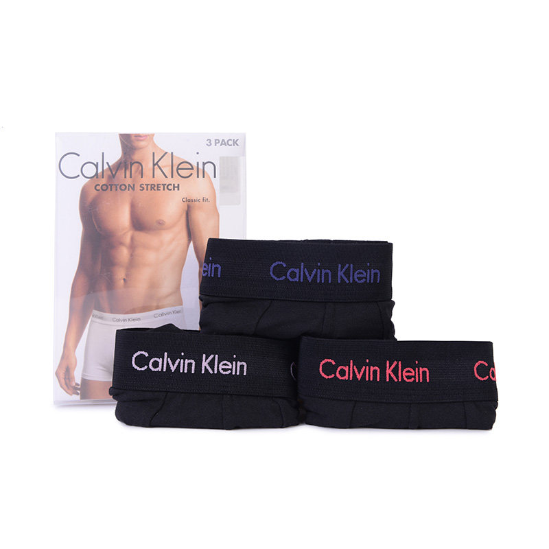 calvin klein男士三条装中腰内裤 卡缇奥内裤