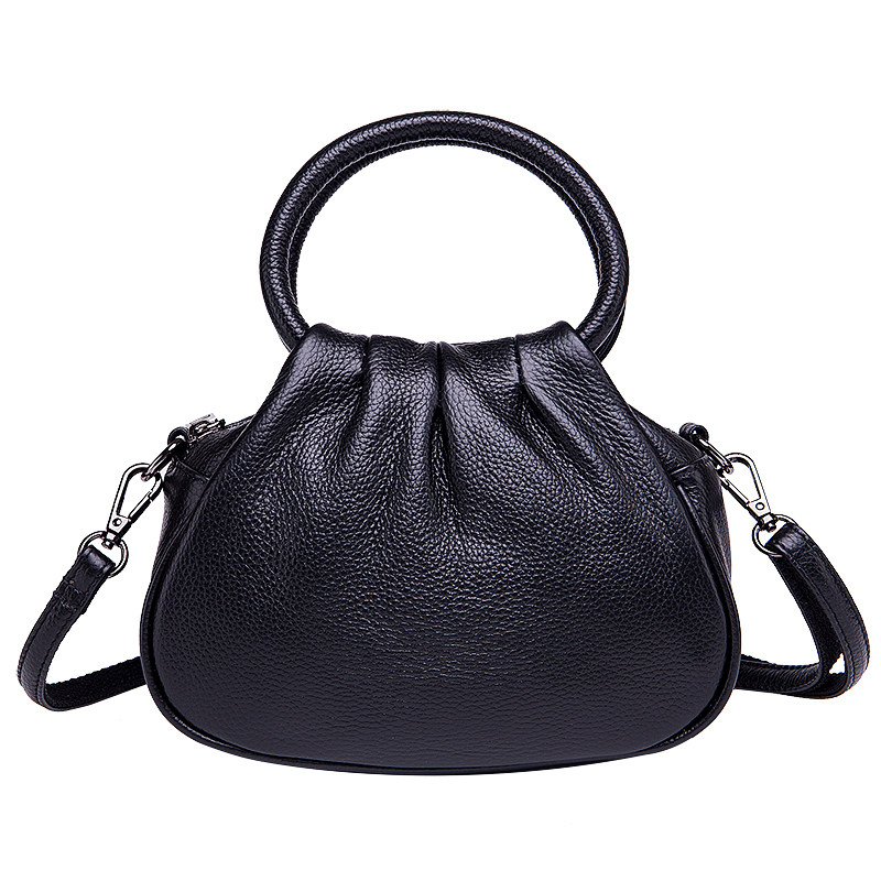 真皮2021新款中年妈妈包斜挎手提包 那片云女士包袋