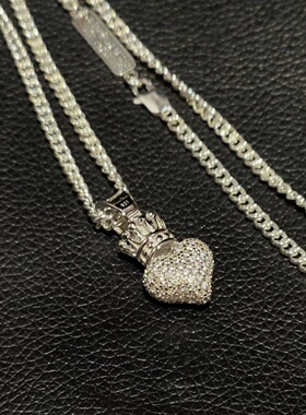 皇冠KINGBABY镀金纯银925项链