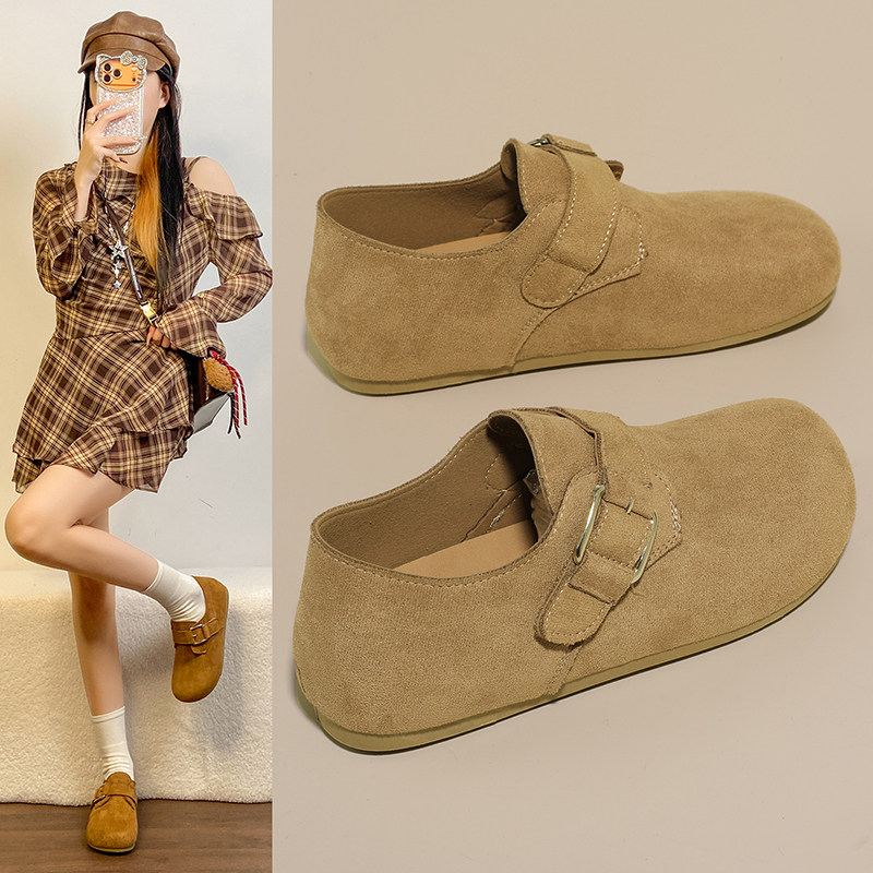 全包勃肯鞋女2026新款春季一脚蹬懒人软底休闲鞋舒适孕妇单鞋平底,淘宝优惠券,粉丝福利购,淘宝优惠卷