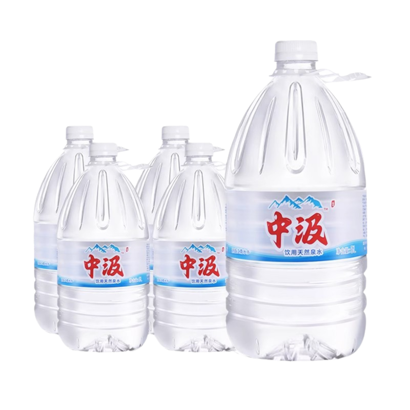 娃哈哈纯净水5.5L*4桶*2箱家庭大瓶桶装泡茶饮用中汲5升天然泉水,淘宝优惠券,粉丝福利购,淘宝优惠卷