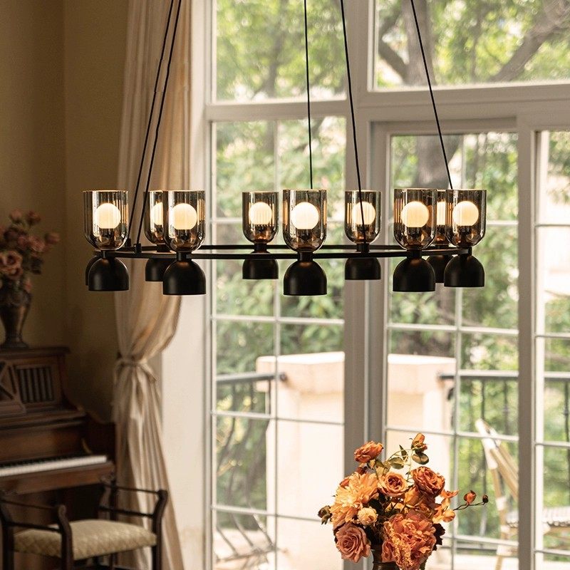 WEHJE 客厅吊灯现代简约意式高端圆形北欧设计感玻璃卧室灯具,淘宝优惠券,粉丝福利购,淘宝优惠卷