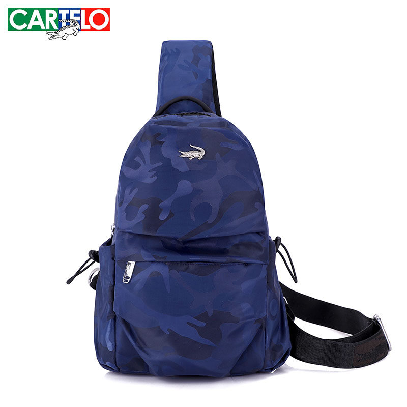 cartelo /卡帝乐鳄鱼胸包男斜挎包 卡帝乐鳄鱼赛朗男士包袋