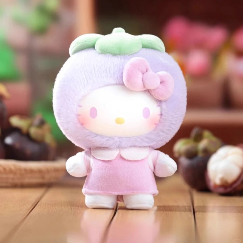 TOPTOY新品HelloKitty果香乐园系列毛绒盲盒潮玩摆件搪胶玩偶礼物 - 图3