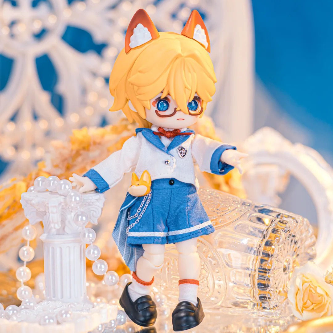 正版Nagi兽仔第五代幻境录系列可动人偶盲盒12分BJD潮玩手办礼物 - 图2