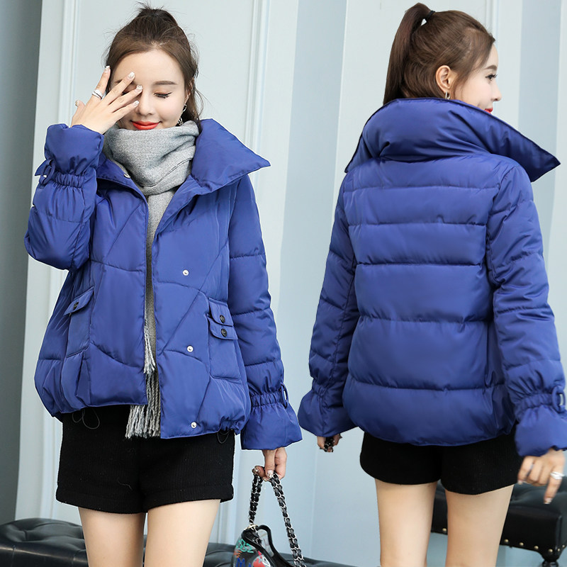 反季短款2021新款韩版宽松面包服 谷芭慕棉衣/棉服