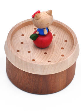 jeancard木质桌面收纳首饰盒礼物