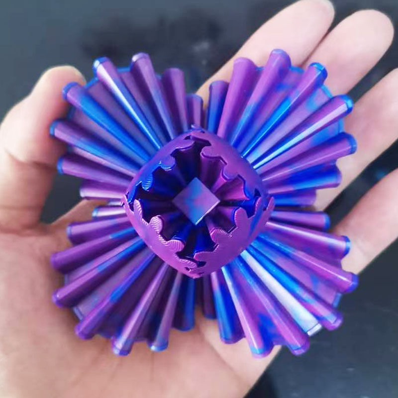 旋转齿轮球魔方儿童益智玩具解压3D打印百变创意立体指尖球形积木,淘宝优惠券,粉丝福利购,淘宝优惠卷