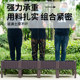 Extra large outdoor rectangular planting box for balcony flower planting