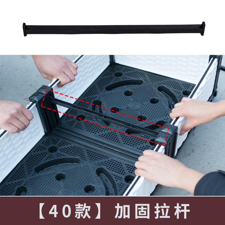 绘意37CM40CM种植箱配件专用种花盆加厚塑料组件户外楼顶种菜神器 - 图2