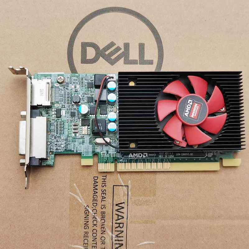 Bright machine card AMD HD graphics card half height R54302G