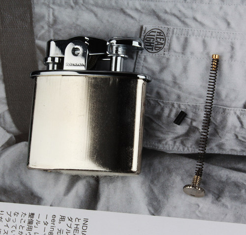 ronson打火机煤油男士朗森原装正品火石复古老式火机创意朗声 R02 - 图2