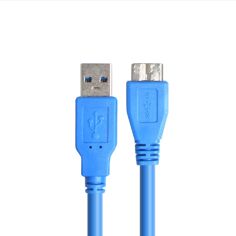 USB3.0数据线 AM-MicroBM转接线 USB线纯铜高速设备移动硬盘盒线_虎窝淘