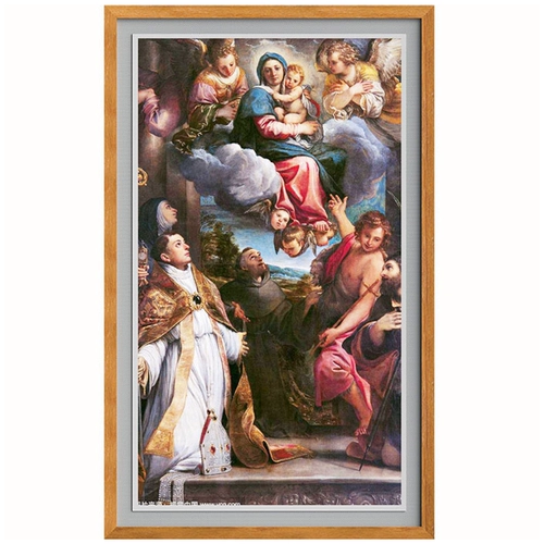 Электронный цифровой фотоальбом, настенная фоторамка, 32 дюймов