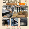 100-inch stainless steel TV niche embedded metal finished background wall TV niche TV cabinet customization