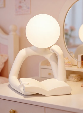 抽象人物树脂小夜灯高级感摆件