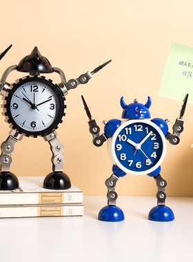 男童布置床头柜卧室书房桌面摆件