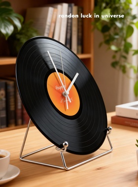 复古怀旧唱片树脂桌面摆件送礼