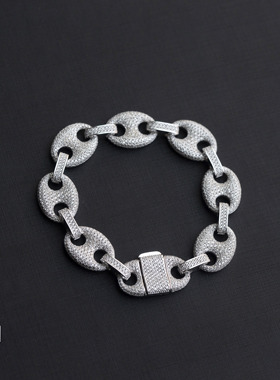 wbj定制珠宝满镶嵌s925银