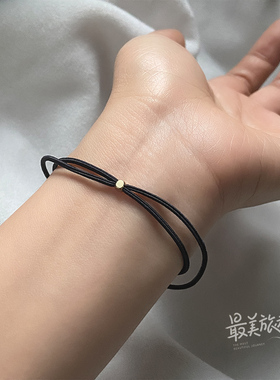 蝴蝶结发绳金属简约基础百搭