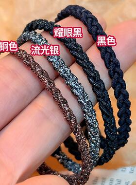 高质感韩版彩色百搭耐用基础发绳
