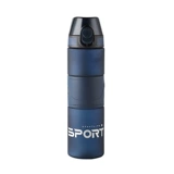 Пластиковая вместительная и большая трубочка со стаканом для спортзала, высококачественный спортивный чайник