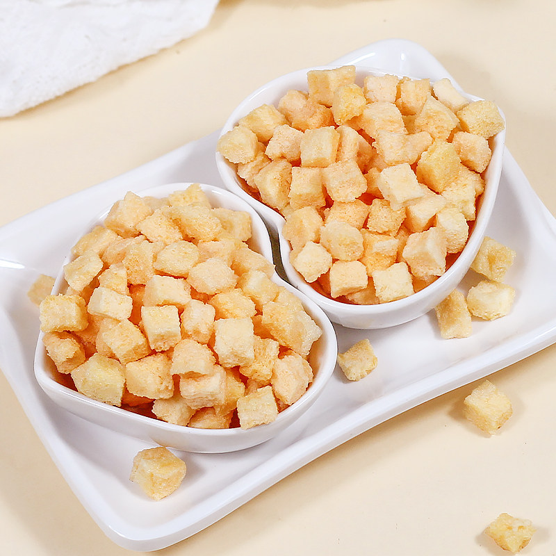 冻干哈密瓜丁碎粒哈蜜瓜干甜瓜水果果干干果果肉零食新疆特产烘焙,淘宝优惠券,粉丝福利购,淘宝优惠卷