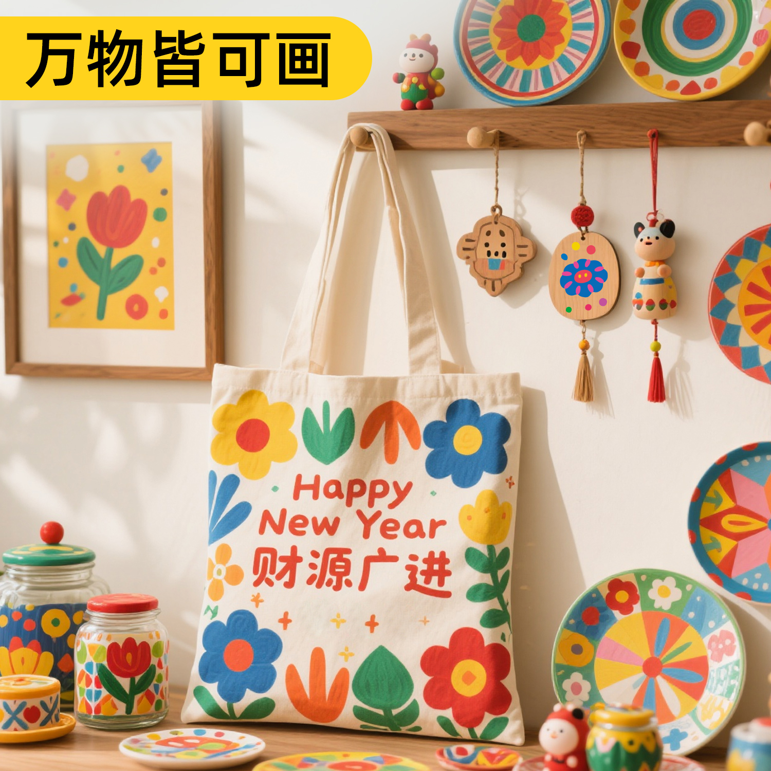 爱好马克笔24色小学生儿童美术专用可水洗丙烯马克笔小学生专用12色36色48色水性双头彩色丙烯水彩笔绘画套装
