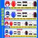 Girls competition training practical helmet taekwondo protective gear