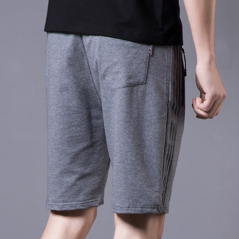 夏天男士纯棉五分裤针织运动短裤 丹菲杰尼休闲裤