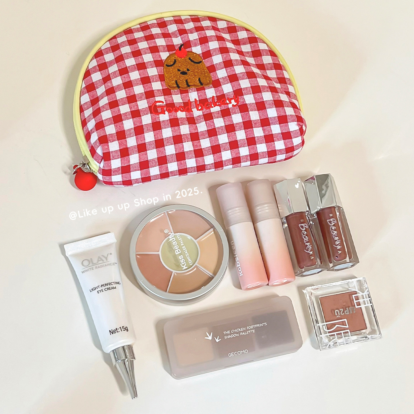 贝壳化妆包小便携式随身收纳包2025新款外出旅行迷你分区口红补妆,淘宝优惠券,粉丝福利购,淘宝优惠卷