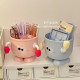 Makeup brush storage cylinder dressing table top cosmetics storage rack storage box eyebrow pencil lipstick brush barrel pencil