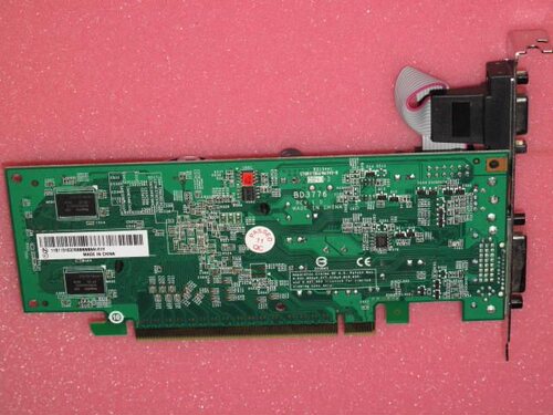 拆机联想原装PCI-E显卡宝龙达BD3776 9300GE G100 256M彩B超显卡_虎窝淘