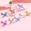 Assembled hand-drawn fighter jet kindergarten children's gift