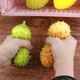 Decompression small toy durian squeeze and slow rebound when pressed