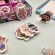 Cartoon Dudu Eraser for primary school students, no crumbs, creative shape, three-dimensional eraser, children's kindergarten prizes